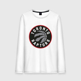 Мужской лонгслив хлопок с принтом Toronto Raptors Logo в Тюмени, 100% хлопок |  | nba | raptors | toronto | toronto raptors | баскетбол | нба | рапторс | рэпторс | спорт | торонто | торонто рапторс | торонто рэпторс