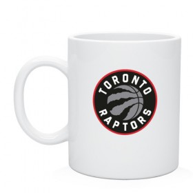 Кружка с принтом Toronto Raptors Logo в Тюмени, керамика | объем — 330 мл, диаметр — 80 мм. Принт наносится на бока кружки, можно сделать два разных изображения | nba | raptors | toronto | toronto raptors | баскетбол | нба | рапторс | рэпторс | спорт | торонто | торонто рапторс | торонто рэпторс