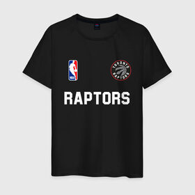 Мужская футболка хлопок с принтом Toronto Raptors NBA в Тюмени, 100% хлопок | прямой крой, круглый вырез горловины, длина до линии бедер, слегка спущенное плечо. | nba | raptors | toronto | toronto raptors | баскетбол | нба | рапторс | рэпторс | спорт | торонто | торонто рапторс | торонто рэпторс