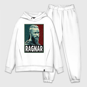 Мужской костюм хлопок OVERSIZE с принтом Ragnar Hope в Тюмени,  |  | floki | lagerta | ragnar | vikings | берсерк | бьерн | вальхалла | викин | викинги | война | драккар | ивар | лагерта | один | рагнар | русь | скандинав | скандинавия | топор | тор | флоки