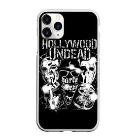 Чехол для iPhone 11 Pro матовый с принтом Hollywood Undead в Тюмени, Силикон |  | charlie scene | danny | funny man | hollywood undead | hu | j dog | johnny 3 tears | голливудская нежить | голубь | голубь с гранатой | граната | ню метал | рэп метал | рэп рок