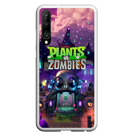 Чехол для Honor P30 с принтом PLANTS VS ZOMBIES в Тюмени, Силикон | Область печати: задняя сторона чехла, без боковых панелей | garden warfare | pl | plants | plants vs. zombies | plants vs. zombies: garden warfare | popcap | zombies | кактус | картошка | подсолнух | растения против зомби | сад