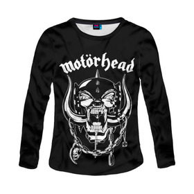 Женский лонгслив 3D с принтом MOTORHEAD в Тюмени, 100% полиэстер | длинные рукава, круглый вырез горловины, полуприлегающий силуэт | 3d | abstraction | geometry | hexagon | neon | paints | stripes | texture | triangle | абстракция | брызги | геометрия | краски | неон | неоновый | соты | текстура