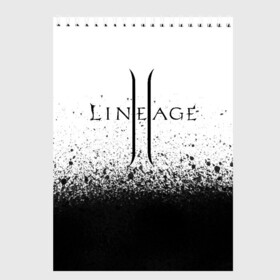 Скетчбук с принтом LINEAGE 2 в Тюмени, 100% бумага
 | 48 листов, плотность листов — 100 г/м2, плотность картонной обложки — 250 г/м2. Листы скреплены сверху удобной пружинной спиралью | armor | characters | erak note | kim sung hwan | lineage | lineage 2 | lineage antharas | lineage eternal | minimalism | shield | twilight resistance | warrior | персонажи