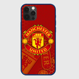 Чехол для iPhone 12 Pro с принтом МАНЧЕСТЕР ЮНАЙТЕД | FCMU | MANCHESTER UNITED в Тюмени, силикон | область печати: задняя сторона чехла, без боковых панелей | fc | fcmu | football | football club | manchester united | red devils | sport | красные дьяволы | манчестер юнайтед | спорт | фк | фкмю | футбол | футбольный клуб