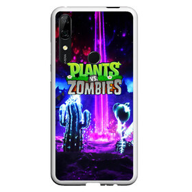 Чехол для Honor P Smart Z с принтом PLANTS VS ZOMBIES в Тюмени, Силикон | Область печати: задняя сторона чехла, без боковых панелей | garden warfare | plants | plants vs. zombies | plants vs. zombies: garden warfare | popcap | zombies | кактус | картошка | подсолнух | растения против зомби | сад