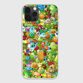 Чехол для iPhone 12 Pro Max с принтом PLANTS VS ZOMBIES в Тюмени, Силикон |  | game | gamer | pattern | plants vs zombies | sticker | зомби | игры | паттерн | растения | растения против зомби | стикеры
