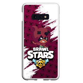 Чехол для Samsung S10E с принтом BRAWL STARS NITA в Тюмени, Силикон | Область печати: задняя сторона чехла, без боковых панелей | 8 bit | 8 бит. | 8bit | 8бит | android | brawl stars | colt | crow | games | leon | penny | poco | shelly | spike | брав | бравл старс | звезды | игры | мобильные игры | нита | старс