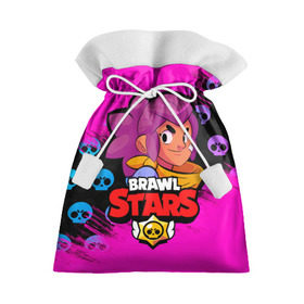 Подарочный 3D мешок с принтом Brawl Stars [2] в Тюмени, 100% полиэстер | Размер: 29*39 см | Тематика изображения на принте: android | brawl | brawl stars | clash | clash royale | game | royale | stars | андроид | игра | мобильные игры | шелли