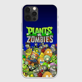 Чехол для iPhone 12 Pro Max с принтом PLANTS VS ZOMBIES в Тюмени, Силикон |  | Тематика изображения на принте: battle | plants | plants vs zombies | pvsz | vs | zombies | растения против зомби