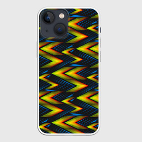 Чехол для iPhone 13 mini с принтом ZigZag в Тюмени,  |  | Тематика изображения на принте: texture | абстракция | зигзаг | молнии | текстура | узоры