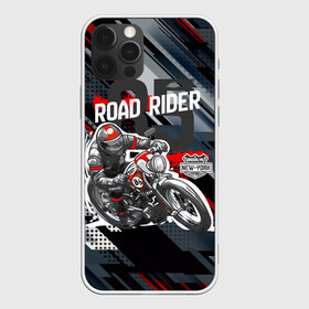 Чехол для iPhone 12 Pro Max с принтом Road Rider Мотоциклист в Тюмени, Силикон |  | Тематика изображения на принте: moto | motobike | road rider | гонка | гонщик | мото | мотоцикл | мотоциклист