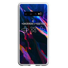 Чехол для Samsung Galaxy S10 с принтом TOMORROW X TOGETHER в Тюмени, Силикон | Область печати: задняя сторона чехла, без боковых панелей | k pop | kpop | together | tomorrow | tomorrow x together | txt | к поп | кей | кейпоп | кпоп | поп