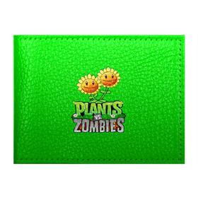 Обложка для студенческого билета с принтом PLANTS VS ZOMBIES в Тюмени, натуральная кожа | Размер: 11*8 см; Печать на всей внешней стороне | battle | plants | plants vs zombies | pvsz | vs | zombies | растения против зомби