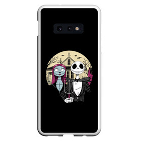 Чехол для Samsung S10E с принтом The Nightmare Before Christmas в Тюмени, Силикон | Область печати: задняя сторона чехла, без боковых панелей | Тематика изображения на принте: before | burton | christmas | horror | jack skellington | nightmare | tim | timothy | walter | бёртон | джек | перед | рождеством | скеллингтон | тим | тимоти | ужастик | ужасы