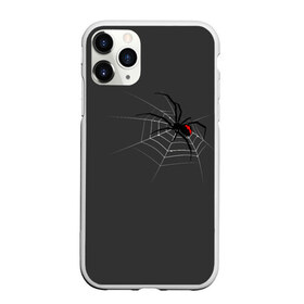 Чехол для iPhone 11 Pro матовый с принтом Паук в Тюмени, Силикон |  | animal | animals | poison | spider | venom | вдова | животные | каракурт | паук | паутина | паучок | черная | черная вдова | яд