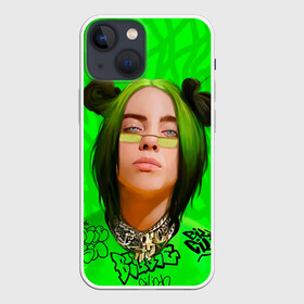 Чехол для iPhone 13 mini с принтом BILLIE EILISH в Тюмени,  |  | bad guy | billie | eilish | ocean eyes | айлиш | билли | девушка | певица | эйлиш