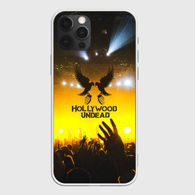 Чехол для iPhone 12 Pro Max с принтом HOLLYWOOD UNDEAD в Тюмени, Силикон |  | Тематика изображения на принте: charlie scene | danny | funny man | hollywood undead | j dog | johnny 3 tears | logo | music | rock | альтернатива | металл | музыка | музыкальный | рок