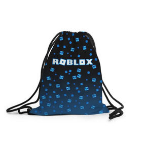 Рюкзак-мешок 3D с принтом Roblox X Marshmello в Тюмени, 100% полиэстер | плотность ткани — 200 г/м2, размер — 35 х 45 см; лямки — толстые шнурки, застежка на шнуровке, без карманов и подкладки | marshmello | roblox | roblox x marshmello | roblox скачать | игра роблокс | роблокс | роблокс играть | роблокс симулятор | скачать роблокс