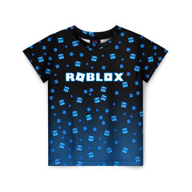 Детская футболка 3D с принтом Roblox X Marshmello в Тюмени, 100% гипоаллергенный полиэфир | прямой крой, круглый вырез горловины, длина до линии бедер, чуть спущенное плечо, ткань немного тянется | Тематика изображения на принте: marshmello | roblox | roblox x marshmello | roblox скачать | игра роблокс | роблокс | роблокс играть | роблокс симулятор | скачать роблокс