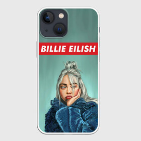 Чехол для iPhone 13 mini с принтом BILLIE EILISH в Тюмени,  |  | bad guy | billie | eilish | ocean eyes | айлиш | билли | девушка | певица | эйлиш