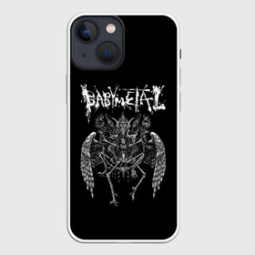 Чехол для iPhone 13 mini с принтом BABYMETAL в Тюмени,  |  | babymetal | heavy | japan | kawaii | metal | moametal | su metal | yuimetal | бэбимэтал | каваий | кикути | металл | мидзуно | моа | накамото | судзука | тяжёлый | хеви метал | юи | япония