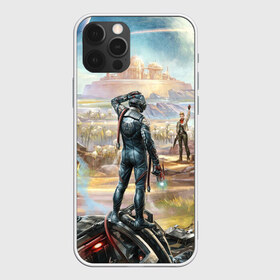 Чехол для iPhone 12 Pro Max с принтом The Outer Worlds в Тюмени, Силикон |  | Тематика изображения на принте: fallout | альцион | графика | космический корабль | криосн | фантастика
