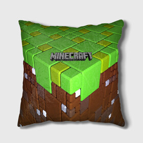 Подушка 3D с принтом MINECRAFT в Тюмени, наволочка – 100% полиэстер, наполнитель – холлофайбер (легкий наполнитель, не вызывает аллергию). | состоит из подушки и наволочки. Наволочка на молнии, легко снимается для стирки | craft | creeper | dungeon | dungeons | earth | game | logo | mine | minecraft | mobile | online | дунгеонс | земля | зомби | игра | крипер | лого | майкрафт | майнкрафт | мобайл | онлайн | подземелье | подземелья