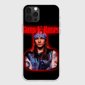 Чехол для iPhone 12 Pro Max с принтом Guns n roses + Спина в Тюмени, Силикон |  | axl rose | geffen records | gnr | guns | rock | roses | slash | гансы | пистолеты | розы | рок | слеш | эксл роуз