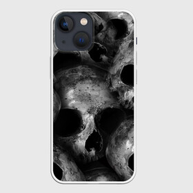 Чехол для iPhone 13 mini с принтом Черепа в Тюмени,  |  | skull | гот | готика | кости | костлявые | костлявый | неживое | неживой | неживые | нежить | скелет | скелетон | скелетоны | скелеты | череп | черепа | черепки | черепком | черепок | черепом | черепы