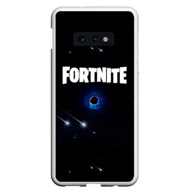 Чехол для Samsung S10E с принтом Fortnite black hole в Тюмени, Силикон | Область печати: задняя сторона чехла, без боковых панелей | Тематика изображения на принте: battle royale | br | cataclysm | fortnait | fortnite | fortnite 2 | fortnite black hole | fortnite chapter 2 | game | games | бх | фортнайт | фортнайт глава 2 | фортнайт чёрная дыра