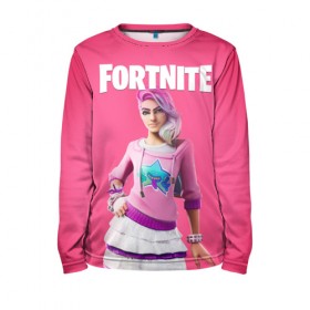 Детский лонгслив 3D с принтом FORTNITE STARLIE в Тюмени, 100% полиэстер | длинные рукава, круглый вырез горловины, полуприлегающий силуэт
 | 