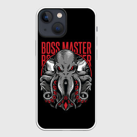 Чехол для iPhone 13 mini с принтом Ктулху в Тюмени,  |  | animal | cthulhu | kraken | monster | ocean | octopus | sea | tentacles | животное | зверь | кальмар | кракен | ктулху | монстр | море | океан | осьминог | чудовище | щупальца