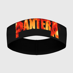 Повязка на голову 3D с принтом Pantera в Тюмени,  |  | american | anselmo | havy metal | pantera | philip anselmo | trash metal | ансельмо | пантера | фил ансельмо