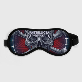 Маска для сна 3D с принтом Metallica в Тюмени, внешний слой — 100% полиэфир, внутренний слой — 100% хлопок, между ними — поролон |  | album | black | concert | heavy | kirk | metal | metallica | music | rock | tolls | джеймс хэтфилд | кирк хэмметт | клифф бёртон | ларс ульрих | метал | металлика | трэш