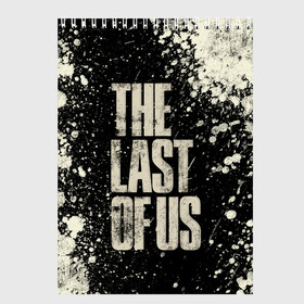 Скетчбук с принтом THE LAST OF US в Тюмени, 100% бумага
 | 48 листов, плотность листов — 100 г/м2, плотность картонной обложки — 250 г/м2. Листы скреплены сверху удобной пружинной спиралью | game | horror | survival horror | the last | the last of us | the last of us remastered | игра | компьютерная игра | экшн