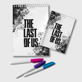 Блокнот с принтом THE LAST OF US в Тюмени, 100% бумага | 48 листов, плотность листов — 60 г/м2, плотность картонной обложки — 250 г/м2. Листы скреплены удобной пружинной спиралью. Цвет линий — светло-серый
 | Тематика изображения на принте: game | horror | survival horror | the last | the last of us | the last of us remastered | игра | компьютерная игра | экшн