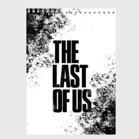 Скетчбук с принтом THE LAST OF US в Тюмени, 100% бумага
 | 48 листов, плотность листов — 100 г/м2, плотность картонной обложки — 250 г/м2. Листы скреплены сверху удобной пружинной спиралью | game | horror | survival horror | the last | the last of us | the last of us remastered | игра | компьютерная игра | экшн