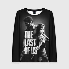 Женский лонгслив 3D с принтом THE LAST OF US в Тюмени, 100% полиэстер | длинные рукава, круглый вырез горловины, полуприлегающий силуэт | fireflies | look for the light | the last of us | джоэл | игры | одни из нас | цикады | элли