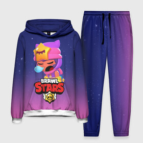 Мужской костюм 3D (с толстовкой) с принтом BRAWL STARS   SANDY в Тюмени,  |  | Тематика изображения на принте: brawl | bull | colt | crow | game | games | leon | online | penny | poco | sandy | shelly | spike | star | stars | wanted | брав | бравл | браво | звезда | звезды | игра | игры | лого | онлайн | сенди | старс | сэнди