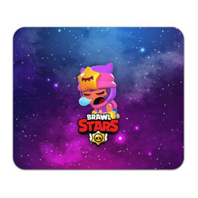 Коврик для мышки прямоугольный с принтом SANDY SPACE (Brawl Stars) в Тюмени, натуральный каучук | размер 230 х 185 мм; запечатка лицевой стороны | brawl | bull | colt | crow | game | games | leon | online | penny | poco | sandy | shelly | spike | star | stars | wanted | брав | бравл | браво | звезда | звезды | игра | игры | лого | онлайн | сенди | старс | сэнди