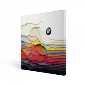 Холст квадратный с принтом Color в Тюмени, 100% ПВХ |  | Тематика изображения на принте: bmw | color | cool | prestige | vanguard | авангард | бмв | круто | престиж | цвет
