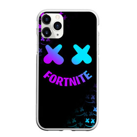 Чехол для iPhone 11 Pro Max матовый с принтом FORTNITE x MARSHMELLO в Тюмени, Силикон |  | fortnite | fortnite 2 | fortnite x маршмелло | ikonik | marshmello | ninja | ninja streamer | иконик | ниндзя | фортнайт | фортнайт 2 | фортнайт глава 2