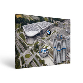 Холст прямоугольный с принтом BMW city в Тюмени, 100% ПВХ |  | bmw | buildings | city | germany | munich | prestige | бмв | германия | город | здания | мюнхен | престиж