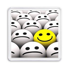 Магнит 55*55 с принтом EMOJI 2019 в Тюмени, Пластик | Размер: 65*65 мм; Размер печати: 55*55 мм | emoji | настроение | позитив | смайлики | смайлы | стикеры | текстура смайл | улыбки | фон смайл | эмодзи