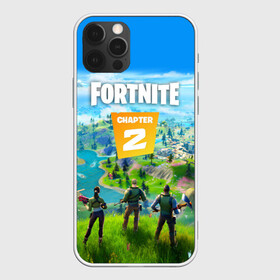 Чехол для iPhone 12 Pro с принтом FORTNITE 2 ЧАСТЬ (2 СТОРОНЫ)  в Тюмени, силикон | область печати: задняя сторона чехла, без боковых панелей | 1 сезон | 11 сезон | 2 часть | battle | chapter 2 | fort | fortnite | fortnite 2 | royale | season 11 | битва | королевская | форт | фортнайт