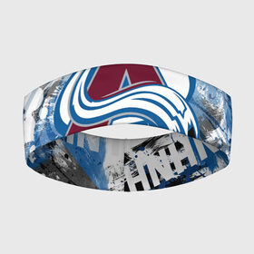 Повязка на голову 3D с принтом Колорадо Эвеланш в Тюмени,  |  | avalanche | colorado | colorado avalanche | hockey | nhl | usa | колорадо | колорадо эвеланш | нхл | спорт | сша | хоккей | шайба | эвеланш