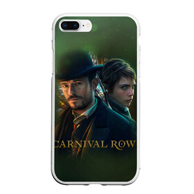 Чехол для iPhone 7Plus/8 Plus матовый с принтом Carnival Row в Тюмени, Силикон | Область печати: задняя сторона чехла, без боковых панелей | Тематика изображения на принте: cara delevingne | carnival row | виньет стоунмосс | кара делевинь | карнивал роу | фентази | фея