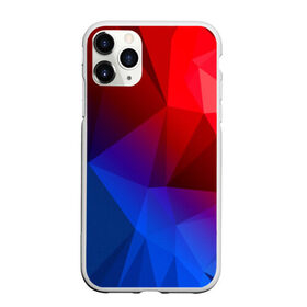 Чехол для iPhone 11 Pro Max матовый с принтом RED&BLUE в Тюмени, Силикон |  | abstract | abstraction | color | geometry | paitnt | polygon | polygonal | psy | абстракция | геометрия | краски | неоновые | полигоны | психоделика