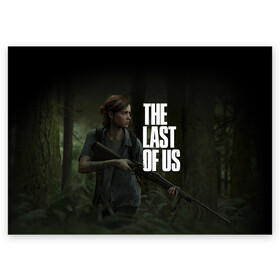 Поздравительная открытка с принтом THE LAST OF US в Тюмени, 100% бумага | плотность бумаги 280 г/м2, матовая, на обратной стороне линовка и место для марки
 | cicadas | fireflies | naughty dog | the last of us | the last of us part 2 | джоэл | последние из нас | цикады | элли